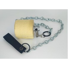 Poi Cadena de Fuego 50-80cm tubo Kevlar Reforzado par